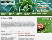 Tablet Screenshot of mebbrasil.org.br